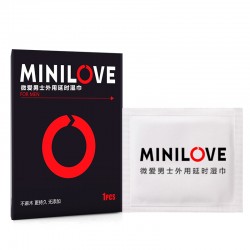 【情趣用品】MINILOVE微愛(ài) 男用外用延時(shí)巾單片